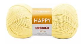 Fio Happy Círculo 100g - Cor 1771 Amarelo Candy - 270 Metros