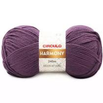 Fio Harmony 240 Metros 100 Gramas Cor 6146 UVA - Círculo Fio Harmony 240 Metros 100 Gramas Cor 6146 UVA - Círculo