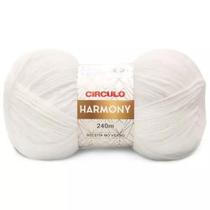 Fio harmony 240 metros 100 gramas cor 8001 branco Fio harmony 240 metros 100 gramas cor 8001 branco