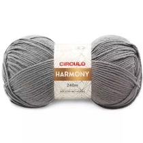 Fio harmony 240 metros 100 gramas cor 8473 alumínio