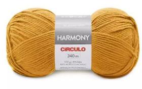 Fio harmony 240 mts 100 gr cor 7030 mostarda