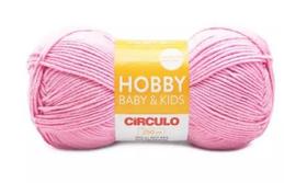 Fio Hobby Baby e Kids 250 Metros 100 Gramas Cor 3131 Chiclet Rosa
