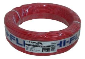 Fio Instalacao Vermelho 100m Cobre Automotivo 1mm - 100mt