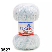 Fio Keamor Azul Céu 527 - 40g - Lã Pingouin