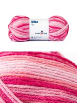 Fio/Lã Acrílico Pingouin Nina 40g Tex 375 (100% acrilico)