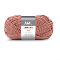 Fio/Lã ÂME 100g Circulo - Tex 869, 115m (52% Viscose/27% Poliester/21% Poliamida)