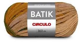 Fio Lã Batik Círculo 100g efeito multicor Fio Lã Batik Círculo 100g efeito multicor