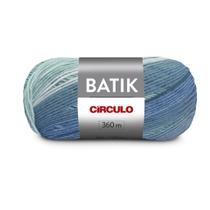 Fio/Lã Circulo Batik 100g TEX 277 (fio com efeito de cores)