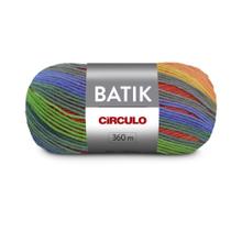 Fio/Lã Circulo Batik 100g TEX 277 (fio com efeito de cores)