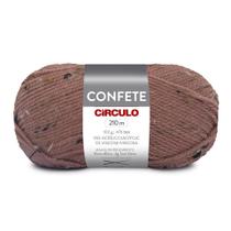 Fio/Lã Confete 100g Circulo - Tex 476, 210 metros (acrilico/viscose)