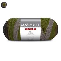 Fio/Lã Magic Pull 200g Circulo - Tex 653, 306m (efeito de listras)