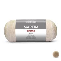 Fio/Lã Marfim Circulo 200g 400 metros Tex 500 (fio degrade)