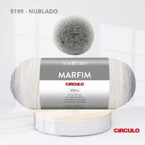 Fio Lã Marfim Círculo 200g 400m 500 de Tex COR:9199 - NUBLADO