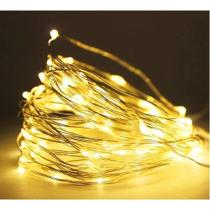 Fio LED Luz Amarela 200 Lâmpadas USB com Música 20M Fio LED Luz Amarela 200 Lâmpadas USB com Música 20M