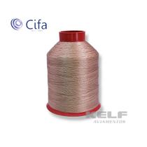 Fio Linha 40 100% Poliamida 80g Costura De Estofados Cifa Cor Ouriço 0237