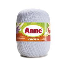 Fio Linha Anne 500m Circulo para crochê 100% algodão 50 cores