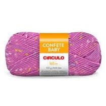 Fio Linha Lã Confete Baby Círculo 100g 165MTS