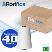 Fio/Linha Para Costura De Boca De Sacaria - 40 cones - 10 kg - RoriFios