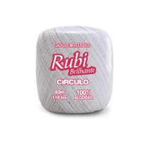 Fio/Linha Rubi Brilhante 40m Circulo Tex 118 algodão gazado e mercerizado