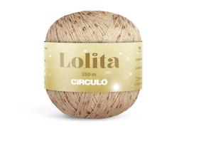 FIO LOLITA COR 7683 CHAMPANHE 250 MTS 100G CÍRCULO - Fio de Poliéster, Algodão e Acrílico com Lantejoulas FIO LOLITA COR 7683 CHAMPANHE 250 MTS 100G CÍRCULO - Fio de Poliéster, Algodão e Acrílico com Lantejoulas