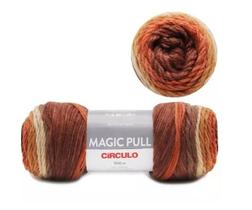 FIO MAGIC PULL 200 GR COR 9550 MOCHA - Fio de Tricô e Crochê