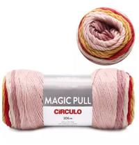 FIO MAGIC PULL 200 GR COR 9928 MESCLA AMOR DE OURO - Circulo FIO MAGIC PULL 200 GR COR 9928 MESCLA AMOR DE OURO - Circulo