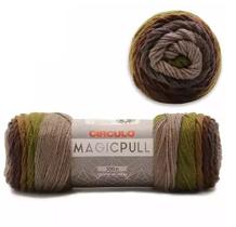Fio Magic Pull 306 Metros Circulo Cor 8681 Camuflagem