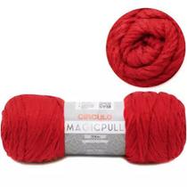 Fio magic pull 306 mts circulo cor 3402 vermelho circ
