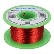 Fio magnético BNTECHGO 28 AWG Cobre esmaltado 115m 155 vermelho