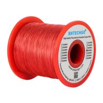Fio magnético BNTECHGO 38 AWG Cobre esmaltado 0,1 mm 500g vermelho