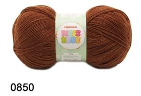 Fio mais bebe 100 gr cor 0850 castanho