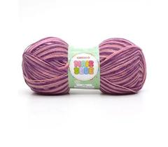 Fio mais bebe 100 gr cor 9809 mescla flamboesa