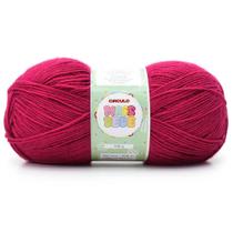 Fio Mais Bebê Círculo 100g - 3951 - A Cor Do Ano Viva Magenta