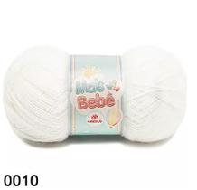 FIO MAIS BEBÊ CIRCULO 100G COR 0010 BRANCO - Fio de Acrílico para Bebês