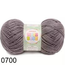 Fio mais bebê circulo 100g cor 0700 alumínio