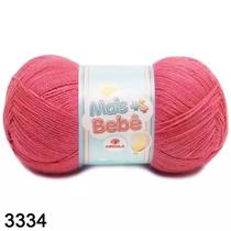 Fio mais bebê circulo 100g cor 3334 tulipa coral