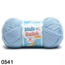 Fio mais bebê soft 100g cor 0541 enseada azul