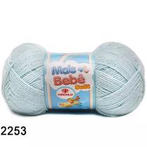 Fio mais bebê soft 100g cor 2253 azul candy