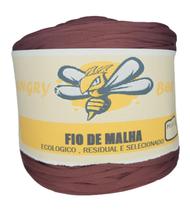 Fio Malha Residual 1Kg Artesanato Croche Tric Vinho Borgonha