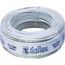 Fio Manga 4 X 24awg Sem Blindagem Bege Tiaflex - Rl - 100 Fio Manga 4 X 24awg Sem Blindagem Bege Tiaflex - Rl - 100