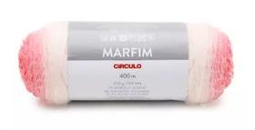 Fio Marfim Círculo 200g - Cor 9008 Prunus - 400 Metros