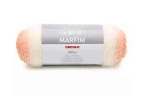 Fio Marfim Círculo 200g - Cor 9059 Abóbora - 400 Metros