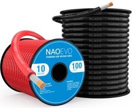 Fio marinho NAOEVO, cobre estanhado de calibre 10, PVC, 30m, IP68 Fio marinho NAOEVO, cobre estanhado de calibre 10, PVC, 30m, IP68