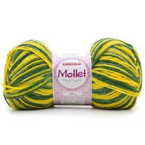 Fio Mollet Brasil Mesclado 100g - 9636 Brasil