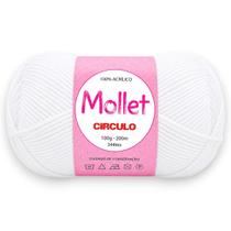 Fio Mollet Círculo 100g 200m Cor 10 Branco Fio Mollet Círculo 100g 200m Cor 10 Branco