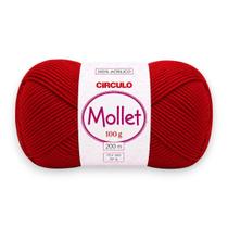 Fio Mollet Círculo 100g 200m Cor 142 Pimenta Fio Mollet Círculo 100g 200m Cor 142 Pimenta