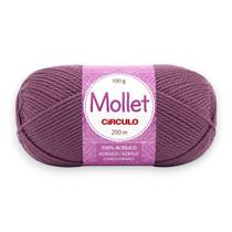 Fio Mollet Círculo 100g 200m Cor 9642 Intuição para Tricô, Crochê e Artesanato Fio Mollet Círculo 100g 200m Cor 9642 Intuição para Tricô, Crochê e Artesanato