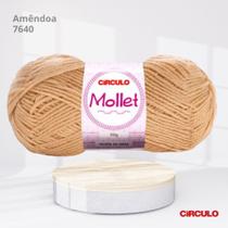 Fio Mollet Circulo 100g Cor Amêndoa 7640