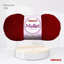 Fio Mollet Circulo 100g Cor Pimenta 142