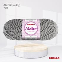 Fio Mollet Circulo 40g Cor Alumínio 700